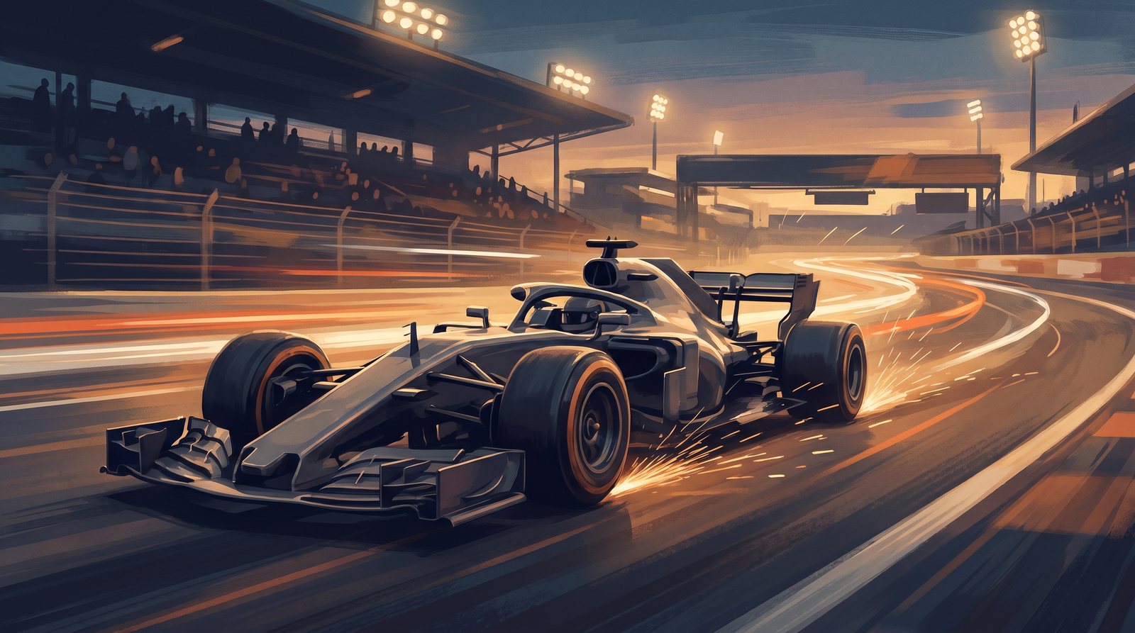 Formula 1 dynasty fantasy illustration — DynastyDaily