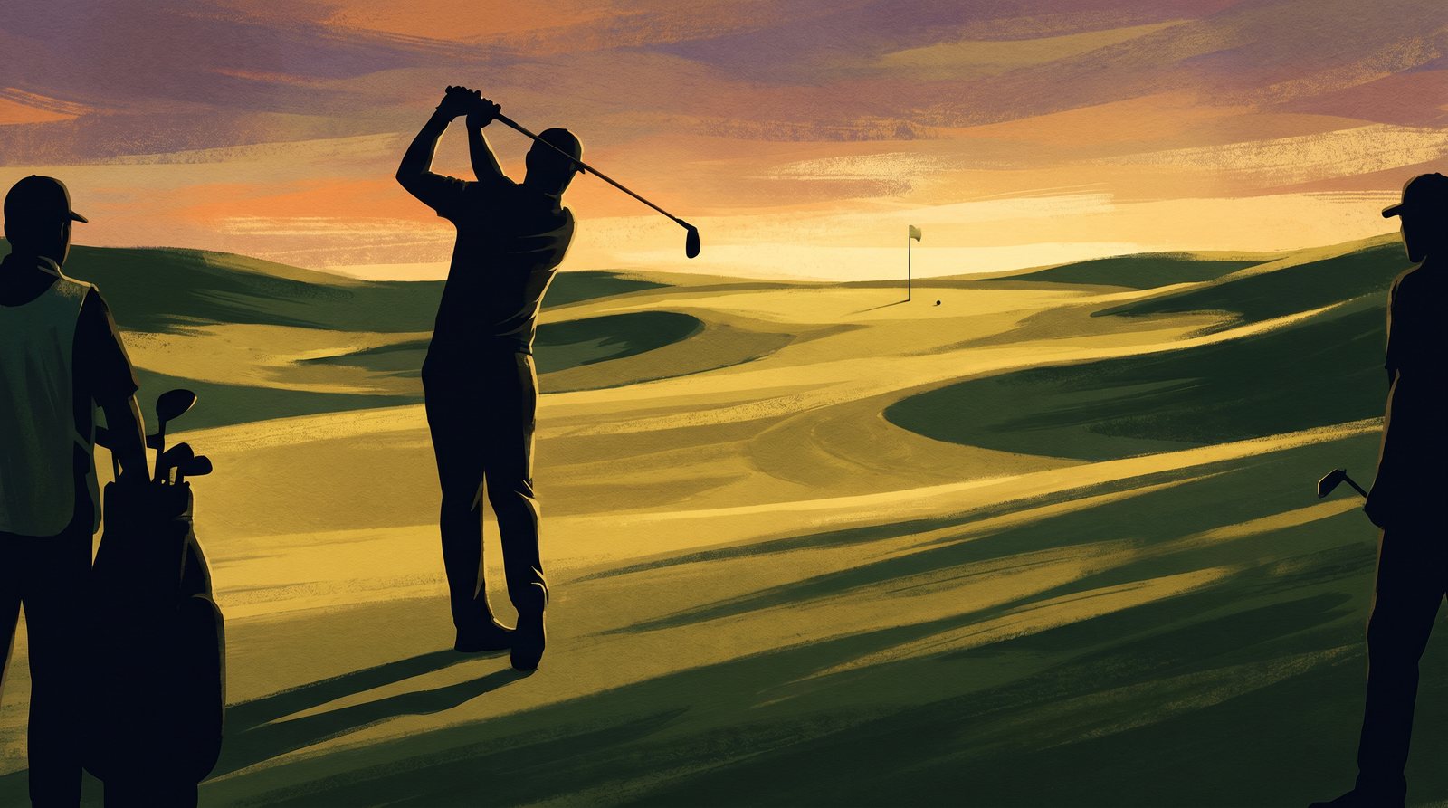 Golf dynasty fantasy illustration — DynastyDaily